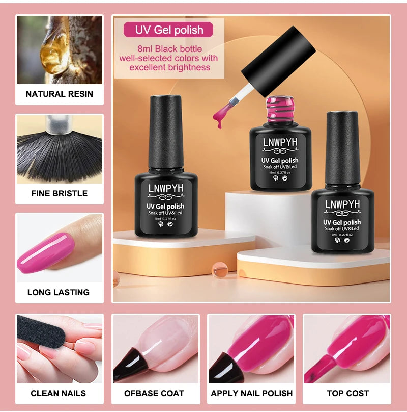 Professional Gel Nail Kit