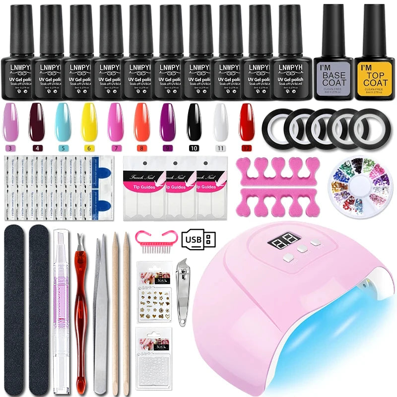 Professional Gel Nail Kit