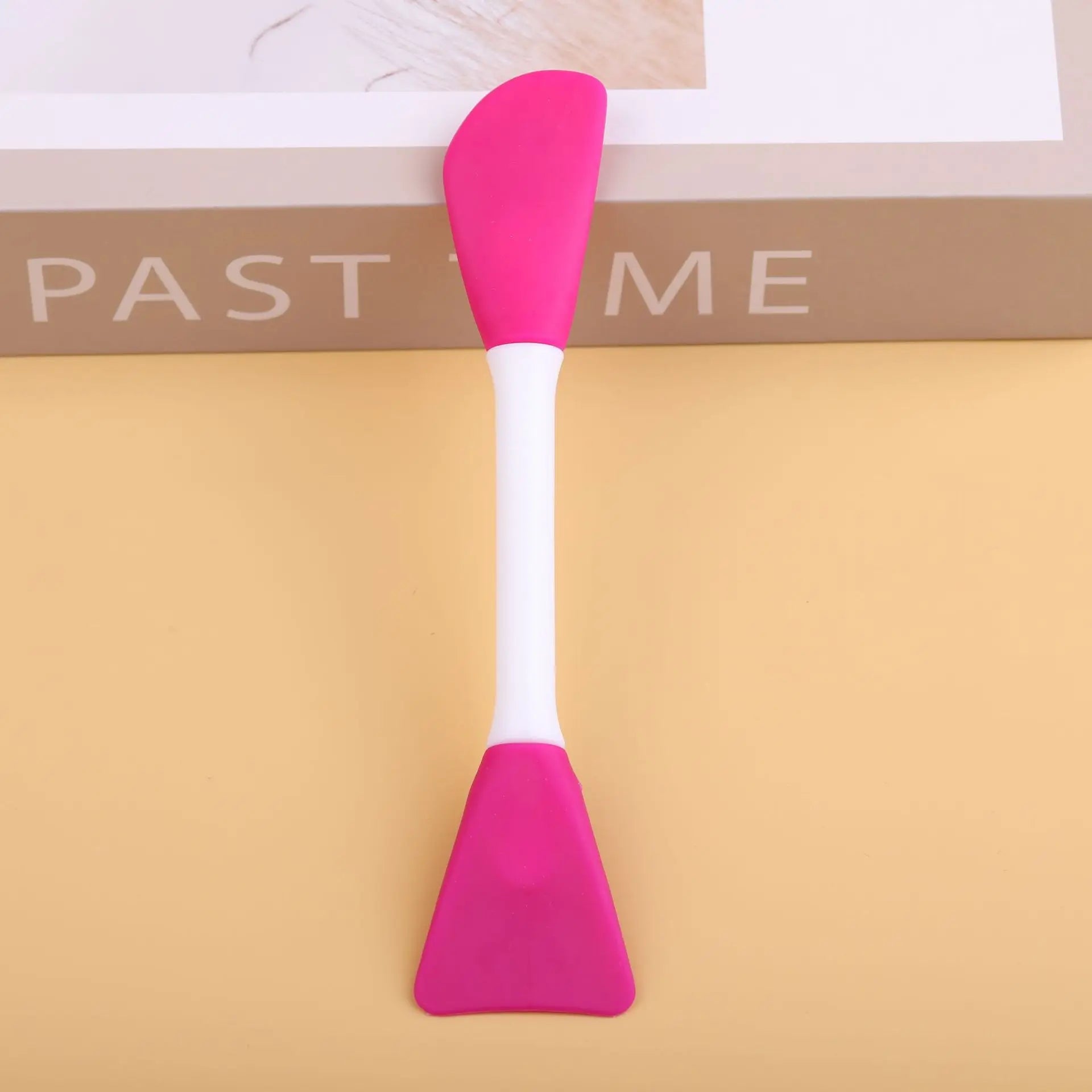 Facial Mask Brush – Double-Ended Silicone & Soft Bristles