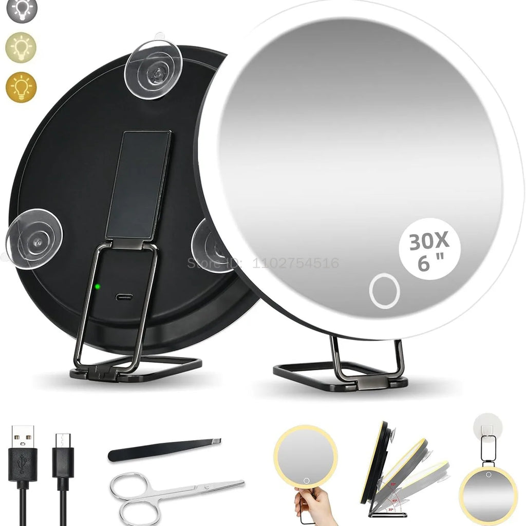 Portable LED Makeup Mirror