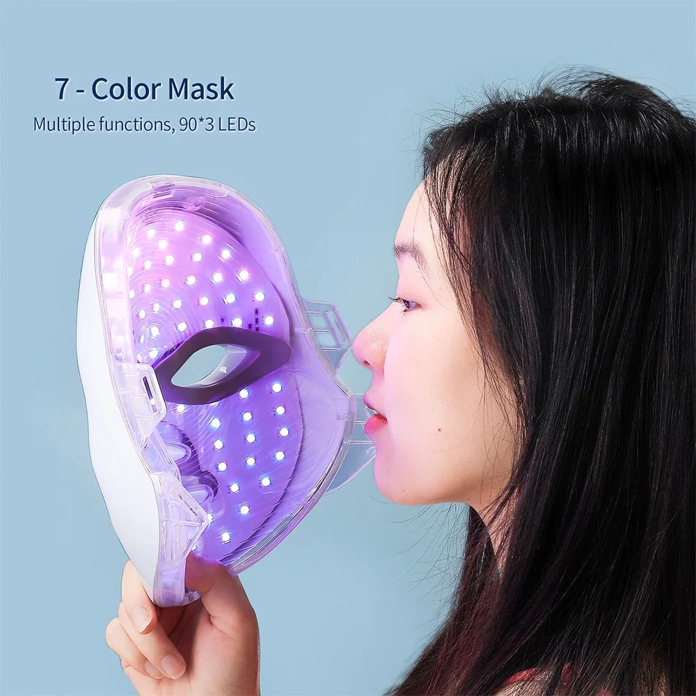 Face Mask Wireless LED Mask 7 Color LED