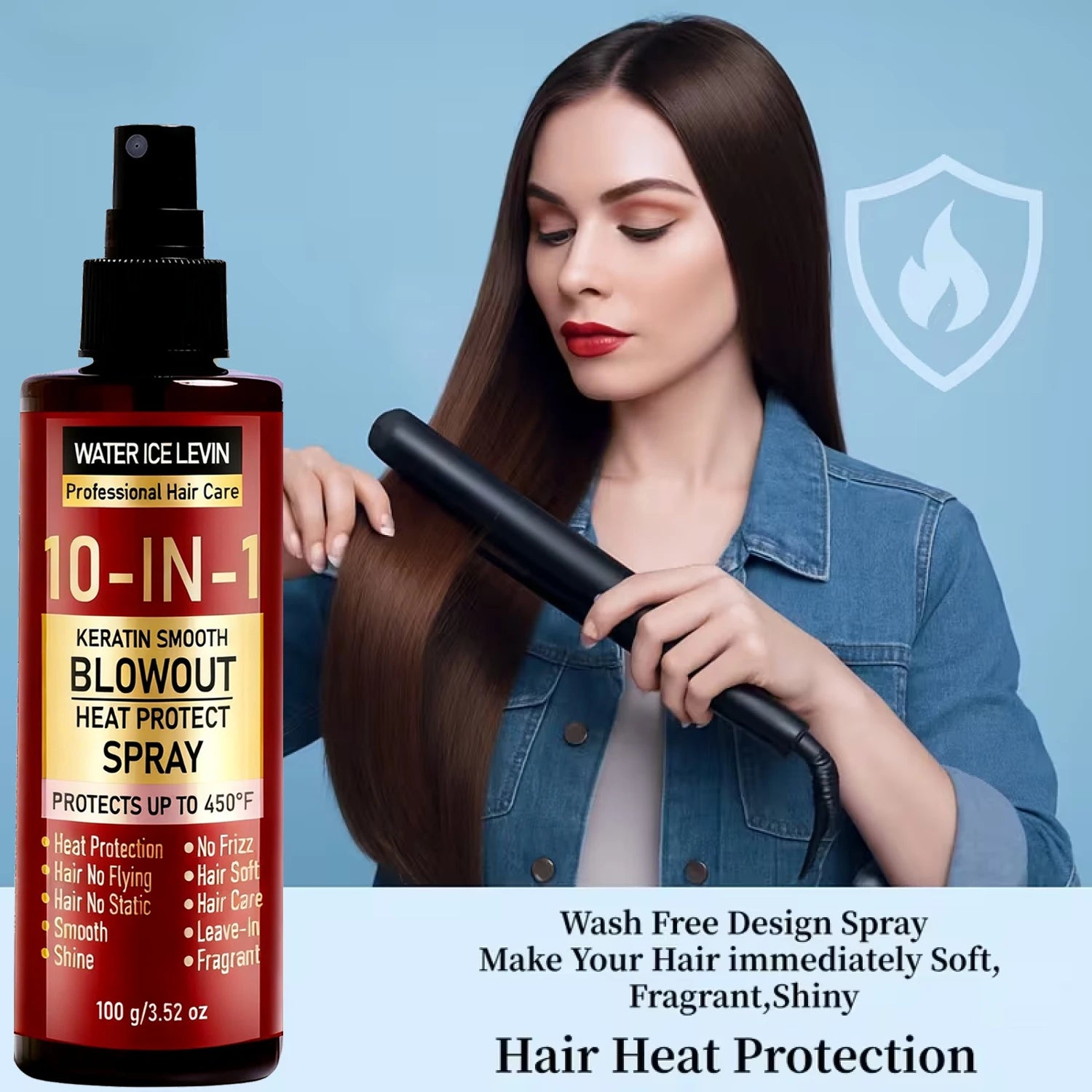 10-in-1 Keratin Heat Protect Spray
