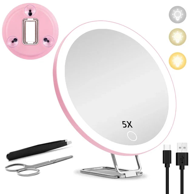 Portable LED Makeup Mirror