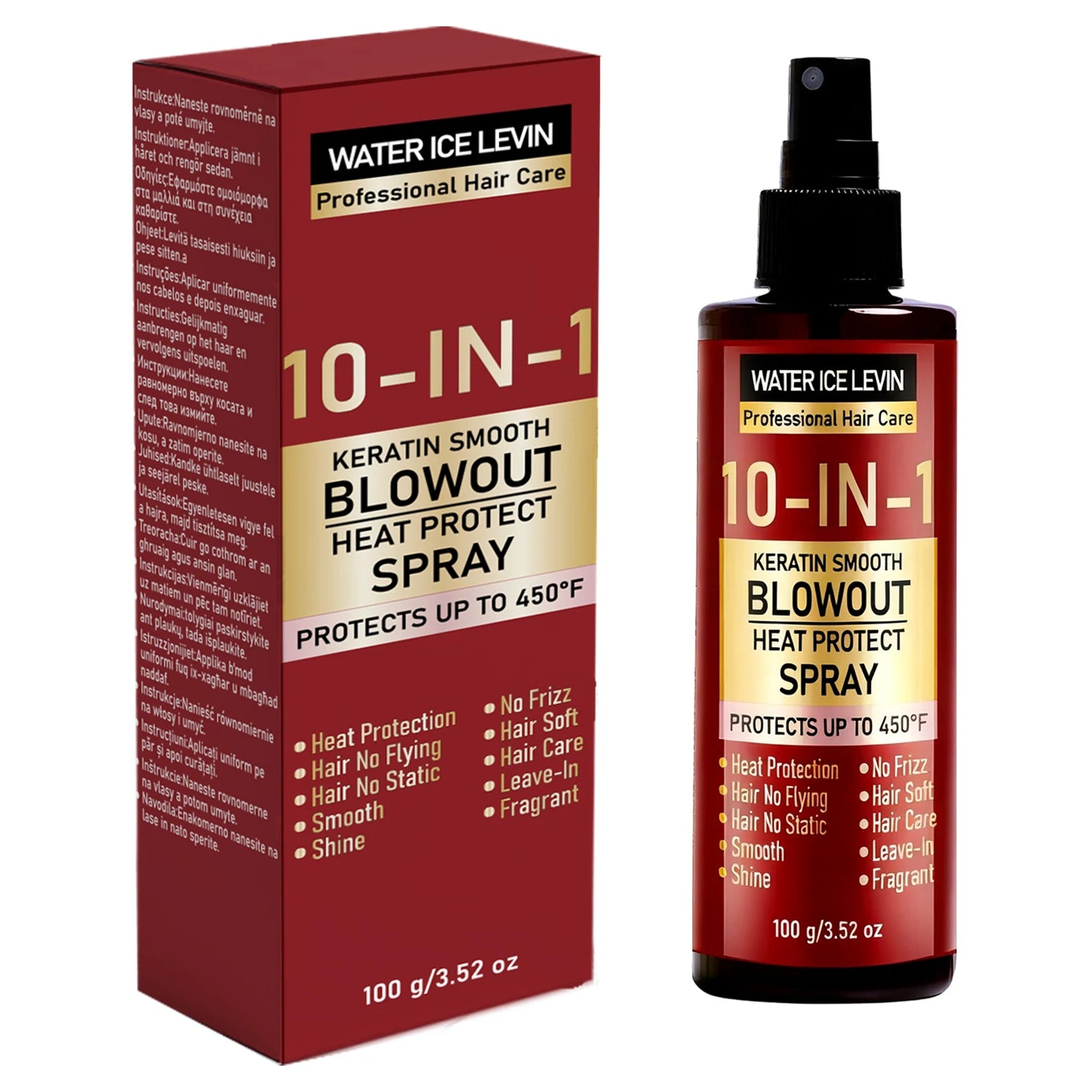10-in-1 Keratin Heat Protect Spray
